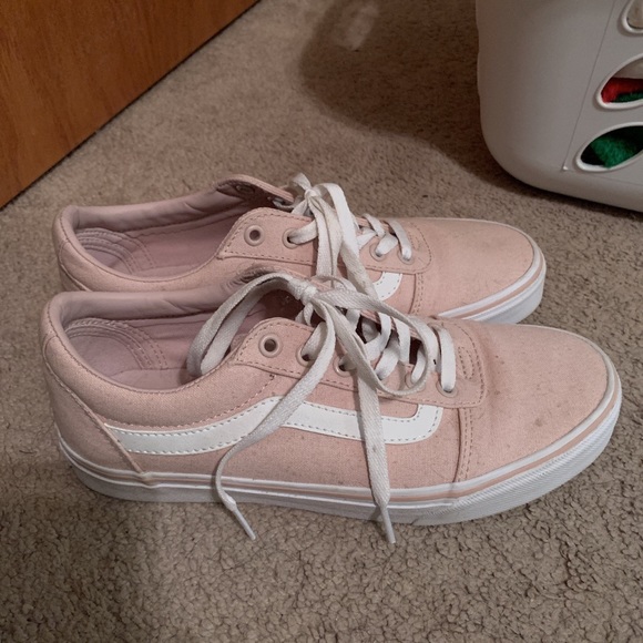Vans Shoes - Pink and white vans